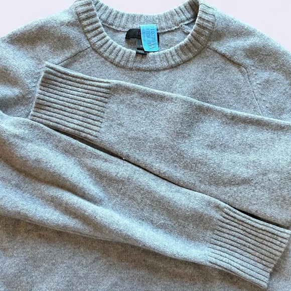 J. Crew Light Gray Wool Crewneck Sweater - Picture 2 of 6